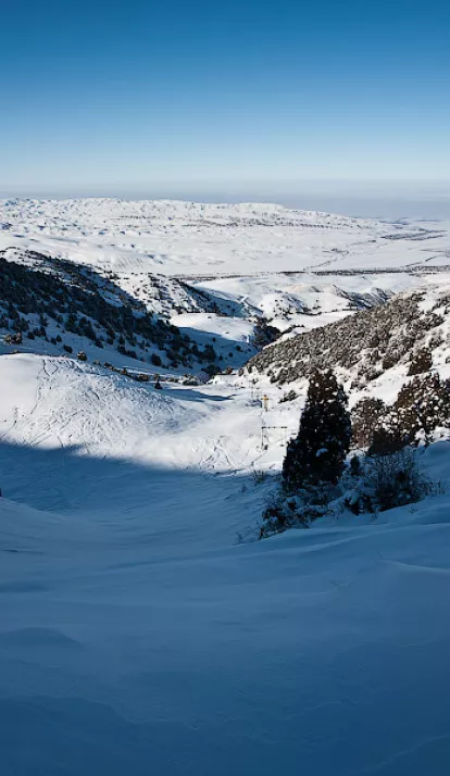 La station de montagne d'Ak-Tash